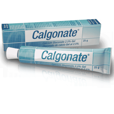 Calgonate calcium gluconate gel, 25g tube
