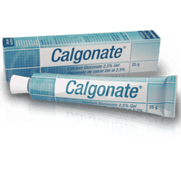 Calgonate calcium gluconate gel, 25g tube